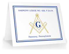 Masonic Note Card